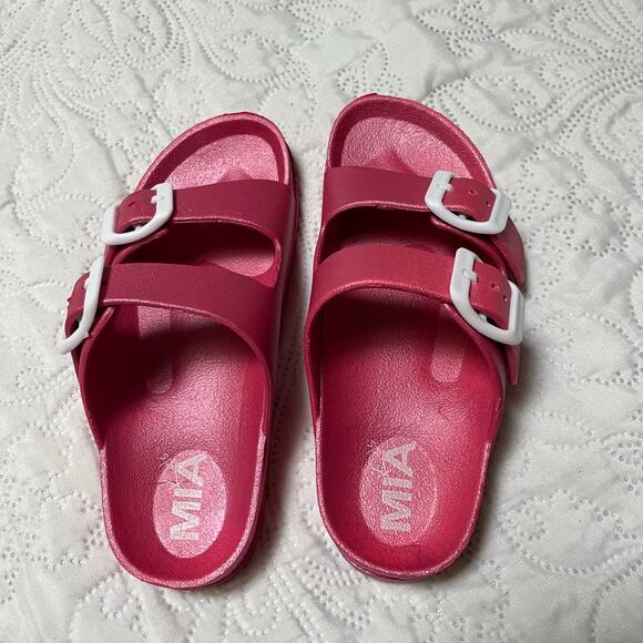 Mia Kids Slide Buckle Sandals Size 13 - Picture 8 of 9